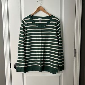 Old Navy cotton striped sweater